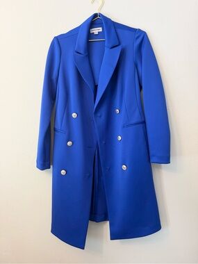 Shelby & Palmer Blue Blazer Coat Size 6